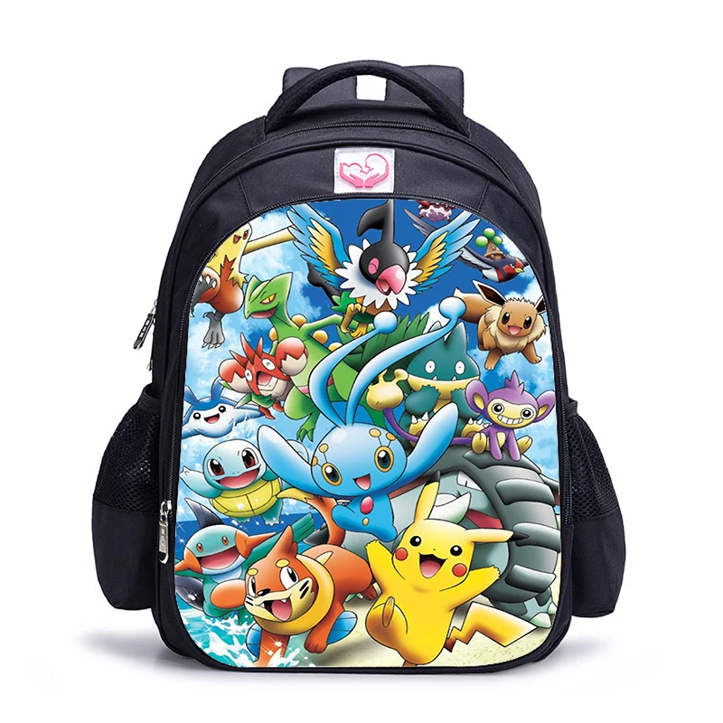 16 дюймов Pokemon Haunter Eevee детские школьные сумки ортопедический рюкзак детский школьный рюкзак для мальчиков и девочек Mochila Infantil сумки с рисунком