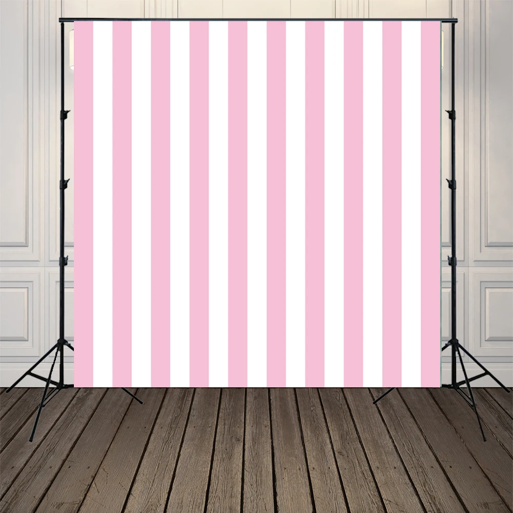 

HUAYI 8x8ft Pink and White Photo Studio Backdrops Photo Background Newborn Photography Props Birthday backdrops D-8850