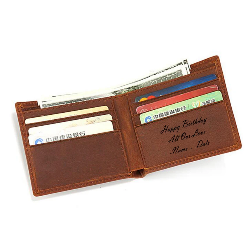Billetera de cuero genuino con varias tarjetas para hombre y mujer, Billetera de cuero genuino con varias tarjetas para hombre y mujer,