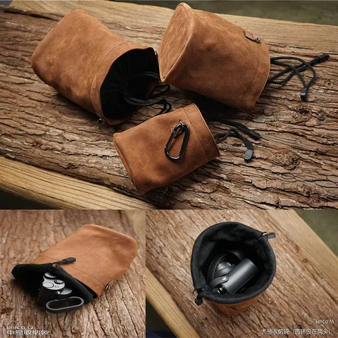 Case da Câmera de Couro Capa para Fujifilm Pedra Marca Genérico Genuíno Sony Leica Panasonic Nikon Canon Samsung Sr.