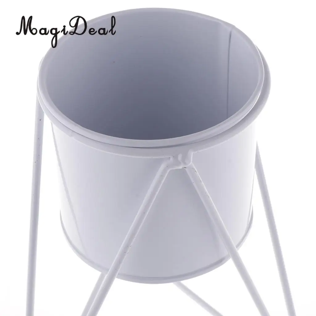 Nordic Iron Art Flower Vases Minimalism Design Flowerpot Tabletop Flower Pot Home Vases Home Office Decor