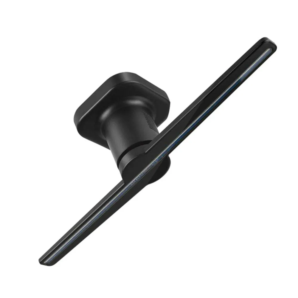 (Shipped Germany) LED Holographic Projector Portable Hologram Player 3D Holographic Dispaly Fan Unique Hologram Projector