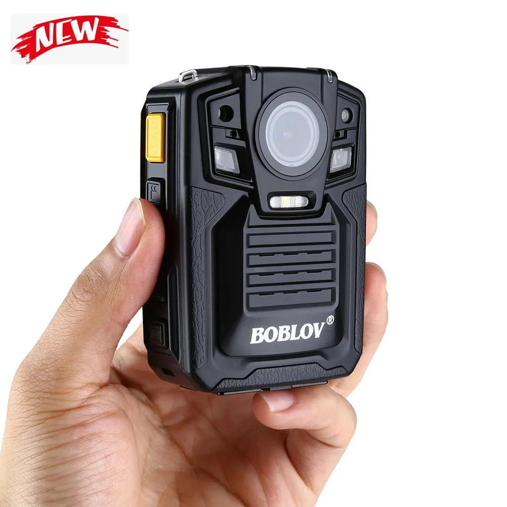 

BOBLOV HD66-02 HD 1296P Video Camera Wearable Police Security Camcorder Ambarella A7 Remote Control 64GB Police Body Camera GPS