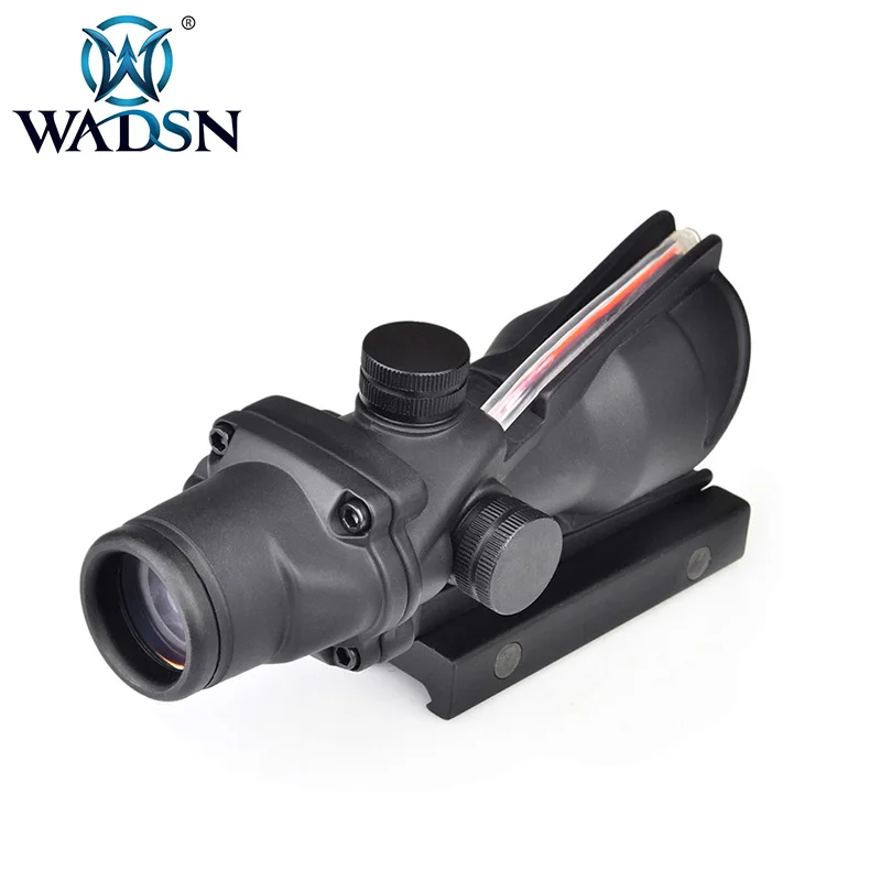 

Aim-O Airsoft Riflescopes ACOG 4X32C Red Dot Illumination Source Fiber Scope Softair Telescope AO1002 Tactical Hunting Optics