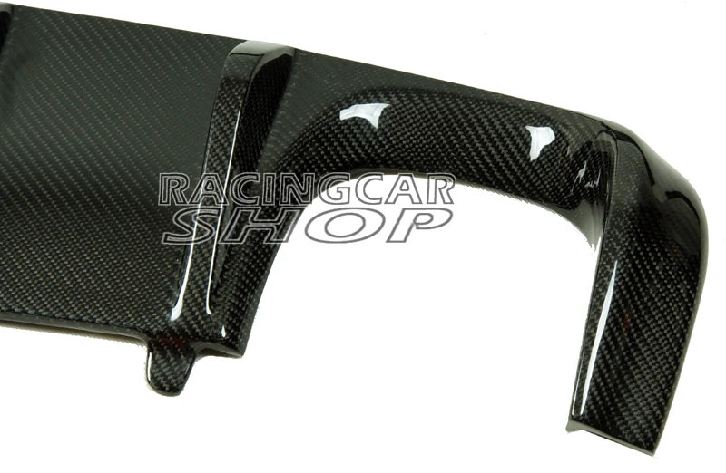 PERFORMANCE V STYLE Real Carbon Fiber REAR BUMPER DIFFUSER FOR BMW 3-Series E92 E93 Coupe M3 Bumper 2007-2012