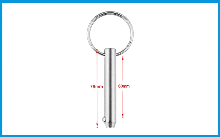 8*76 мм BSET MATEL морской ранг быстросъемный шариковый штифт для ЛОДКИ БИМИНИ верхней палубы шарнир морской нержавеющей стали 316 аксессуары для лодки