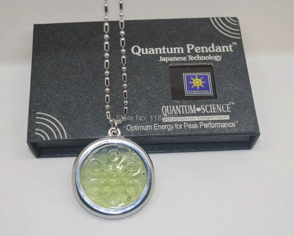 

free shipping 2019 hot jewelry bio chi pendant Quantum Scalar Energy Pendant 6000 ~ 7000 ions bio pendant necklace negative ion