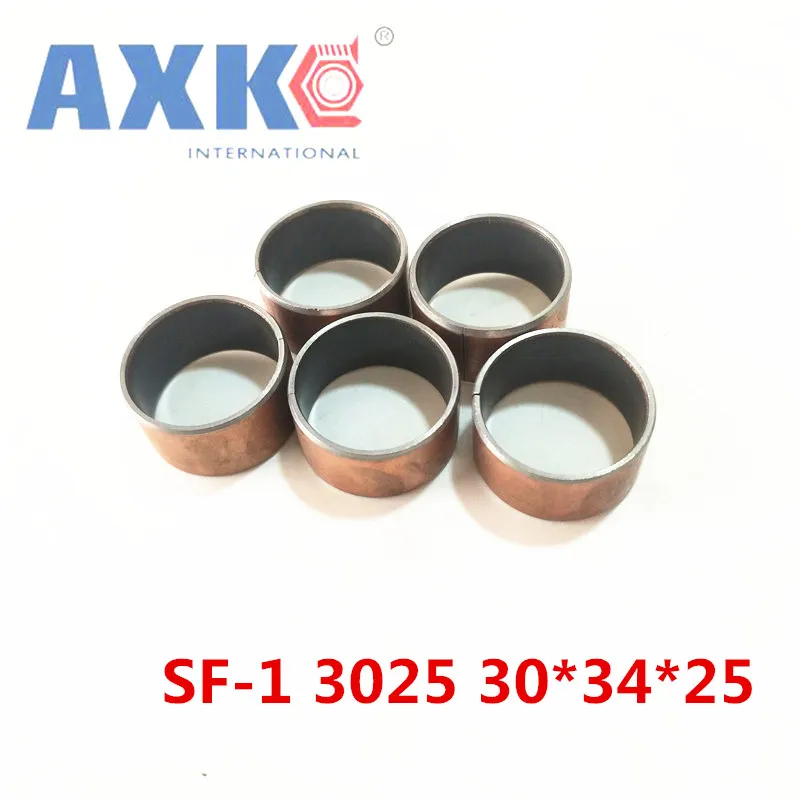 AXK 5 шт. SF 1 3025 самосмазывающийся DU самосмазывающиеся втулки спеченные Буш Размеры
