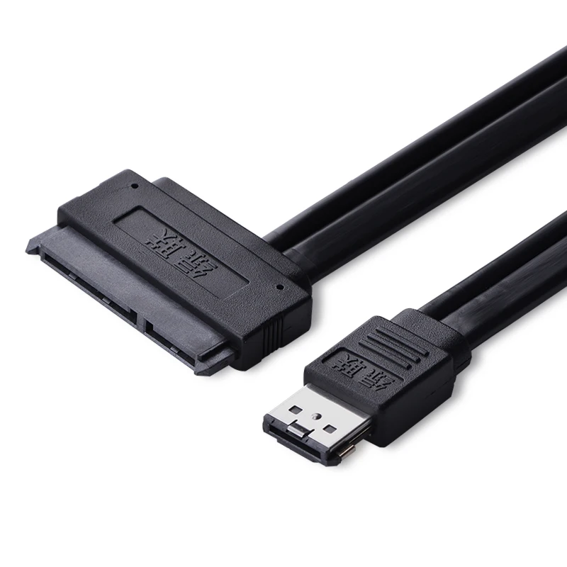 eSATA to Sata Cable Dual Power eSata 22 Pin USB ESata Combo to SATA ...
