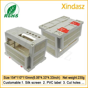 

Electronic plastic enclosure plastic enclosure din project plastic boxes 154*110*110mm