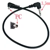 Cable de PC-2.5mm para PC-3.5mm, 1-10 Uds., Conector de sincronización de Cables de PC, para disparador de Flash macho de cámara de 30cm ► Foto 3/5