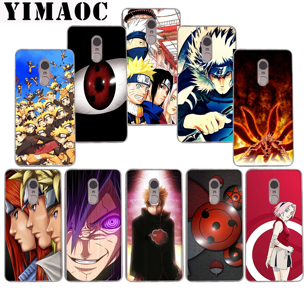 

YIMAOC 228z Naruto Soft Case for Xiaomi Mi a1 a2 f1 6 8 lite se mix 2s Redmi 5 6 6a S2 Plus 5A Note 5 6 Pro 4 X