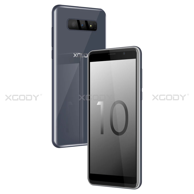 XGODY S10 Смартфон Android 8,1 2 Гб 16 Гб 5,5 дюйма 18:9 полный экран мобильный телефон MT6580 четырехъядерный Dual Sim 5MP 2500 мАч мобильный телефон