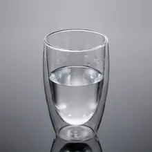 450 мл двойные кофейные кружки Стеклянная чашка пиво кофе чашка набор ручной работы с пивной кружкой стеклянная чашка для чая питьевое молоко