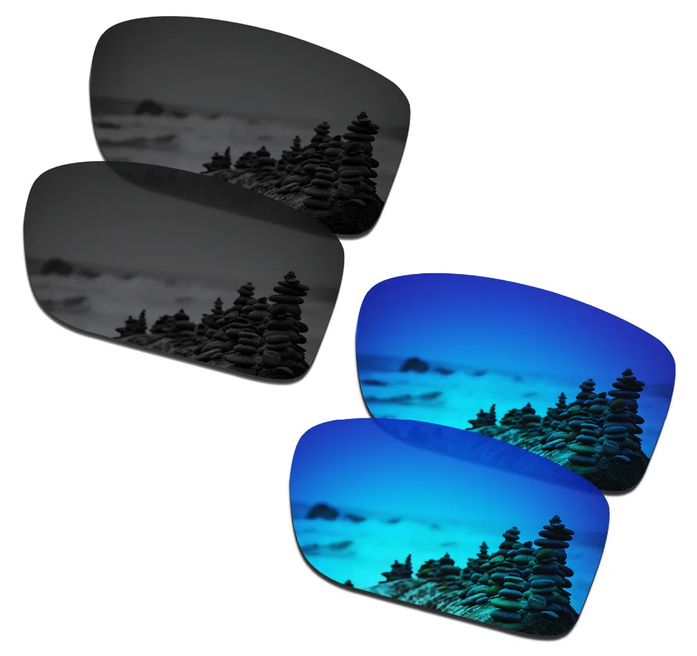 SmartVLT 2 пары поляризованных солнцезащитных очков Сменные линзы для Oakley с двойными