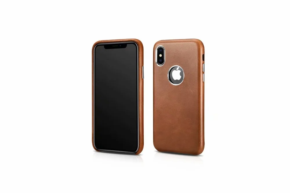 Роскошный чехол из натуральной кожи для iPhone XS Max X iPhone 8 7 6 6S Plus, защитный чехол для телефона