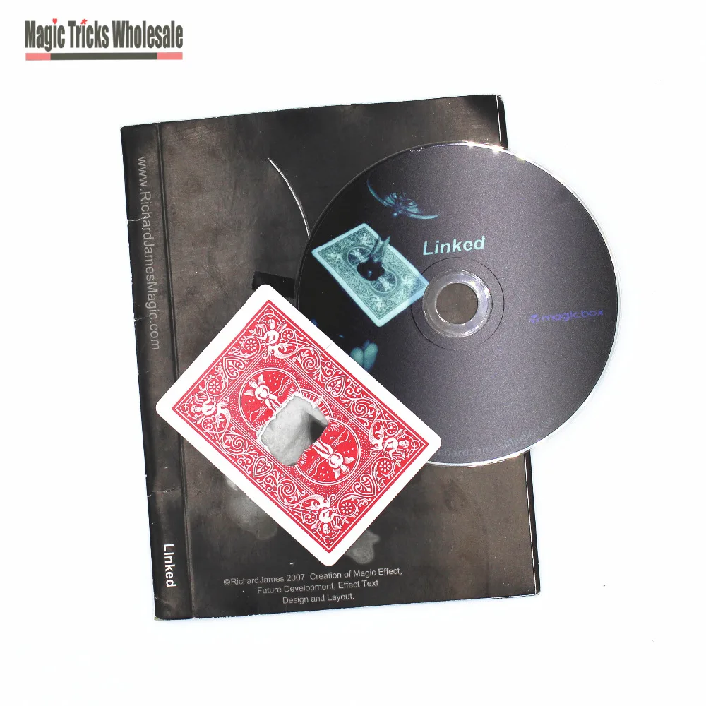 

Linked Cards Free Shipping Magic Tricks Toys Props Wholesale And Retail Email Explanation Video
