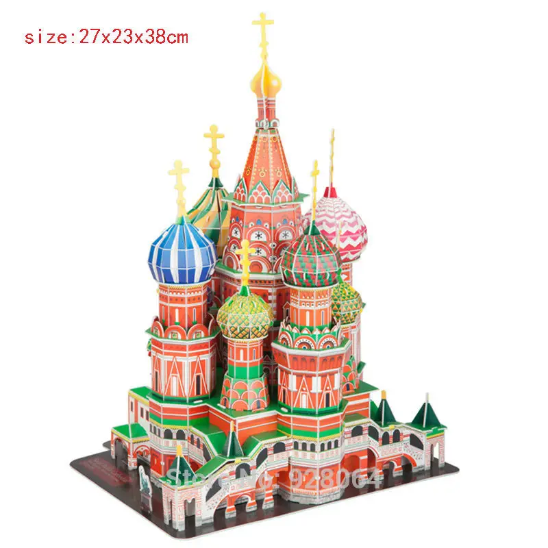

yuanmbm building 3d paper puzzles jigsaw Toy Learning Alphabet Puzzle Game for Preschool Kids baby toys for children