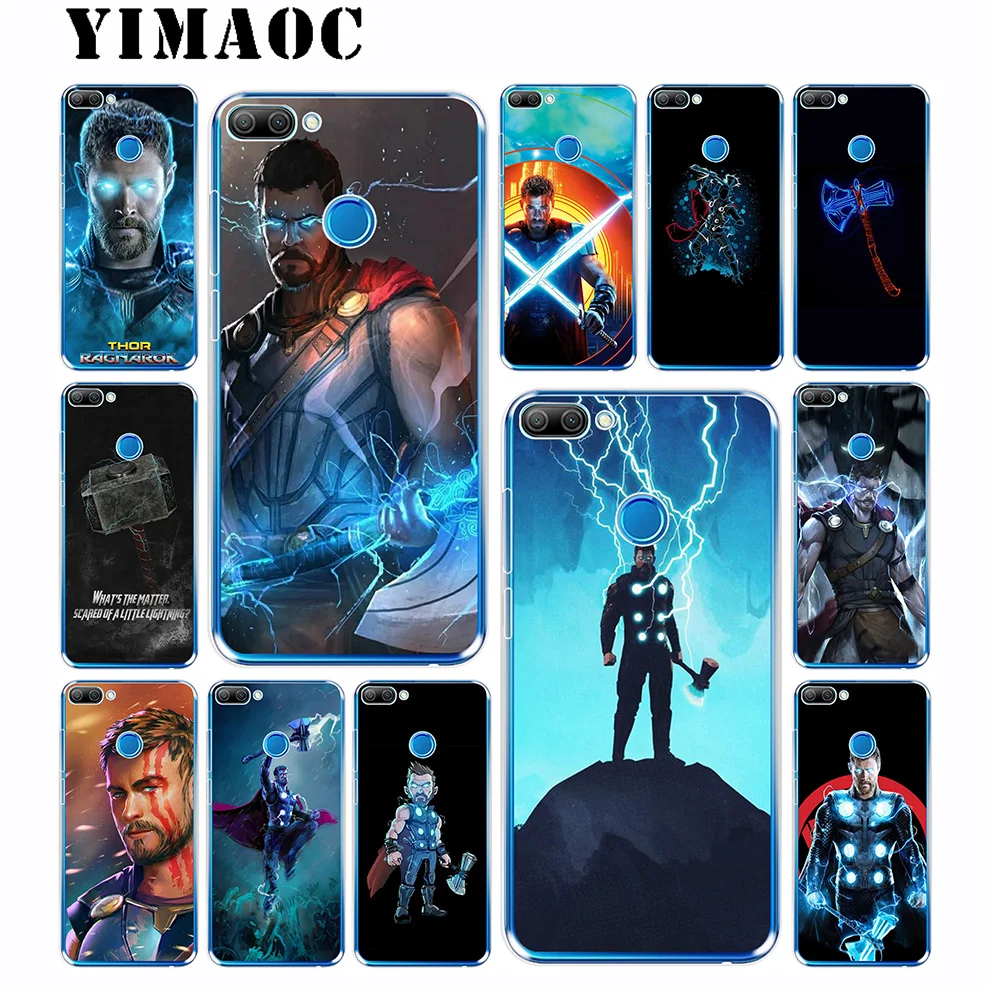 YIMAOC Тор Бог Громовержец мягкий чехол для huawei Honor 10 9 8X 8C 8 7C 7X 7A Pro 6A Note Nova 3i 3 2i Y6 Y7 Y9 Prime