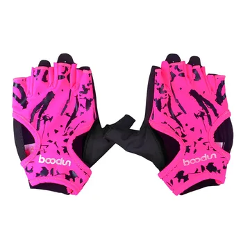 

BOODUN Gym Body Building Training Fitness Gloves Sports Weight Lifting Exercise Slip-Resistant Gloves For Women yoga gloves