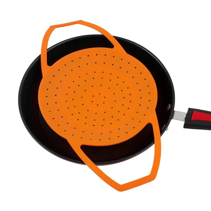 JX-LCLYL Silicone Steamer Instant Pot Basket Strainer W/Long Handle For Safe Removal