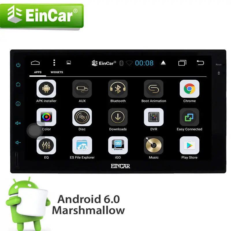 Discount Android 6.0 4G WIFI 7"Double 2DIN Car Radio Stereo No DVD Player GPS OBD Touch 2