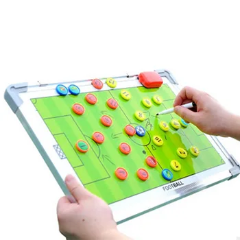 

Protable Aluminum Alloy Football Soccer Magnetic Teaching Tactical Coaching Board B2Cshop