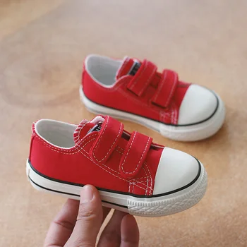 

Baby Boy Girl Blue Red Sneakers Hot sale 4 Colors Soft Bottom Crib Shoes Size born to 1-3 years