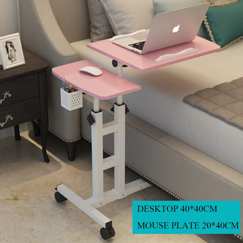  Foldable Computer Table 64*40CM Adjustable Portable Laptop Desk Rotate Laptop Bed Table Can be Lift