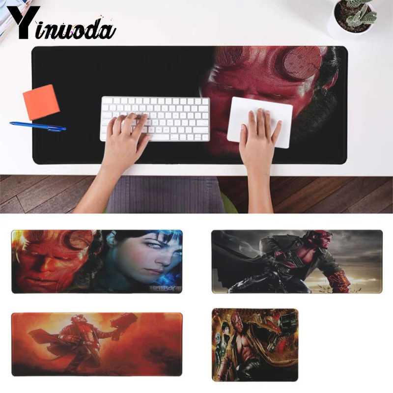 

Yinuoda New Designs Hellboy gamer play mats Mousepad Big Large Gaming Mouse Pad