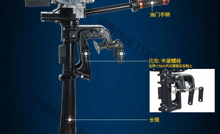 Профессиональные продажи качество 3.6HP лодочный мотор 4-х тактный лодочные моторы лодочный мотор ход