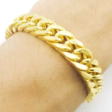 ATGO Шарм! 22,5 см* 10 мм звено цепи браслет мужской браслет цена завода! BB003