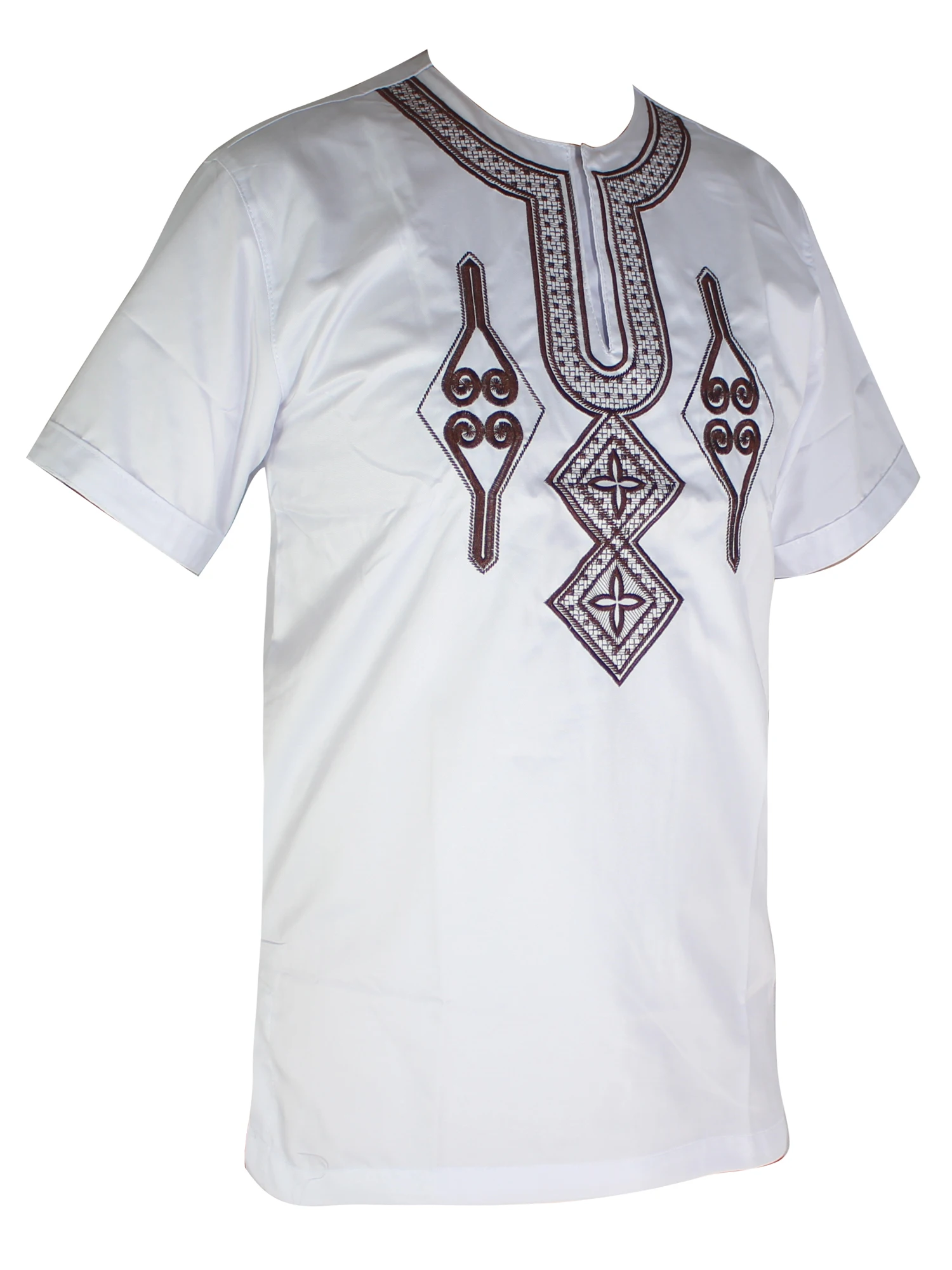 Африканская одежда Базен вышивка дизайн золотой мусульманская одежда для мужчин Дашики Новинка