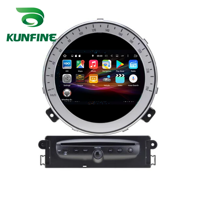 Discount Octa Core 4GB RAM Android 8.0 Car DVD GPS Navigation Multimedia Player Car Stereo for BMW Mini Cooper After 2006-2013 Year 3
