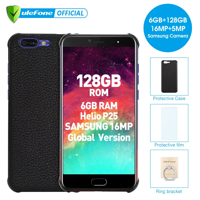 Чехол накладка Ulefone T1 5 &quotFHD мобильного телефона Android 7 0 Helio P25 Octa Core 6 ГБ Оперативная