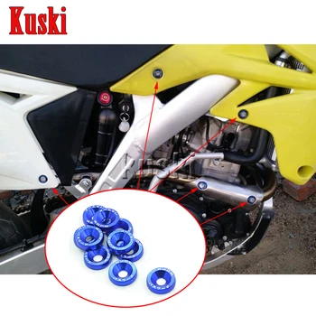 

10X Car modified screw gaskets For Honda Civic 2006-2011 Accord Fit CRV HRV City Jazz For Fiat 500 Punto Stilo Bravo