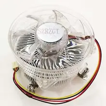 Алюминиевый радиатор с вентилятором для 50 Вт/100 Вт высокой мощности Мощность светодиодный свет лампы охлаждения DC12V