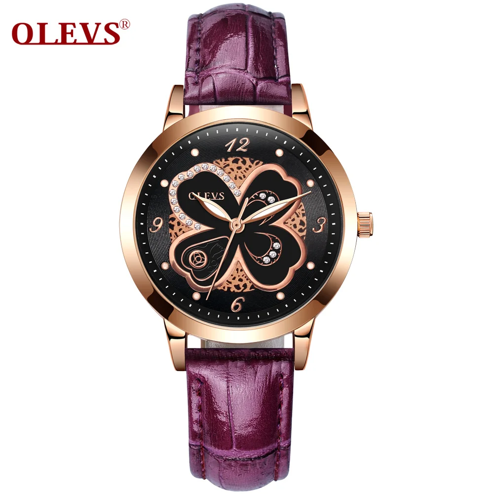 

Fashion Women Watches Personality Romantic Rose Gold Strap Watch Women's Wrist Watch Ladies Clock reloj mujer reloj hombre