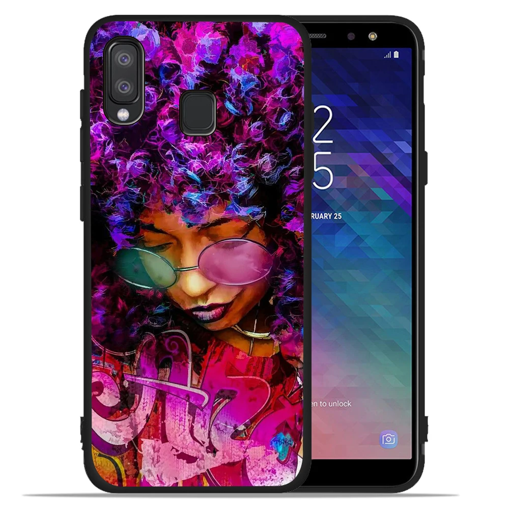 Мягкий силиконовый чехол для Samsung Galaxy A50 африканских девушек A10 A20 A30 A40 A70 M10 M20