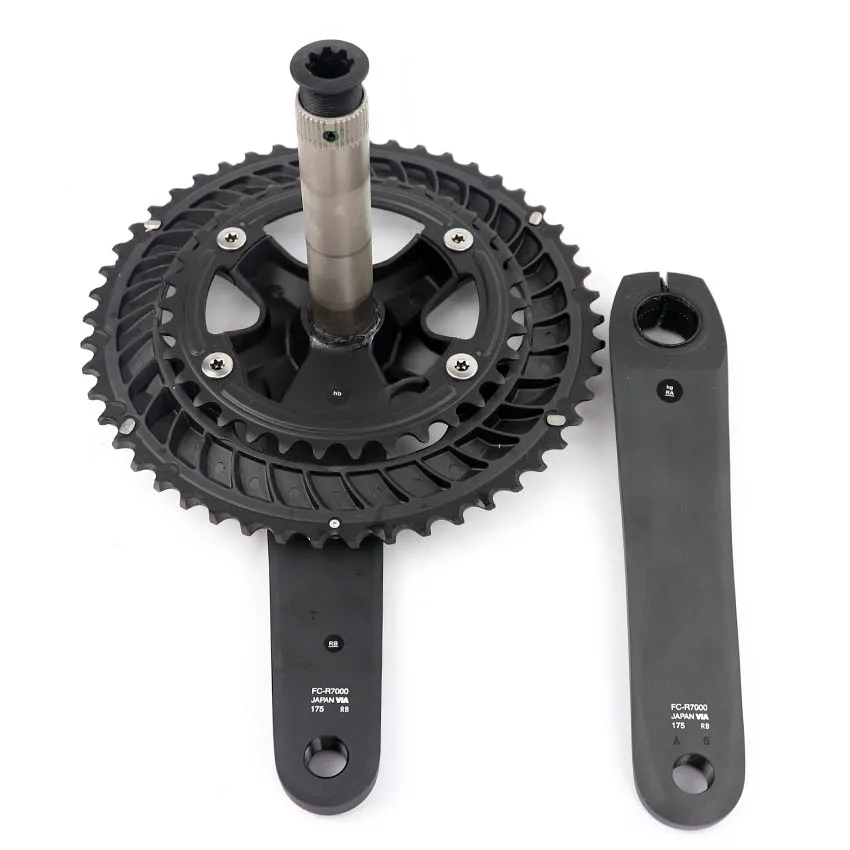 Skup SHIMANO 105 FC R7000 mechanizm korbowy 2x11 Speed mechanizm korbowy hollowtech ii 50 34T 52 36T 53 39T 165MM 170MM 172.5MM 175MM 5800
