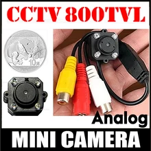 Очень Mini 1/4cmos 700tvl Hd микро-камера Аудио вход для микрофона 4 светодиодный инфракрасный Ночное видение AV совместное Малый видеонаблюден