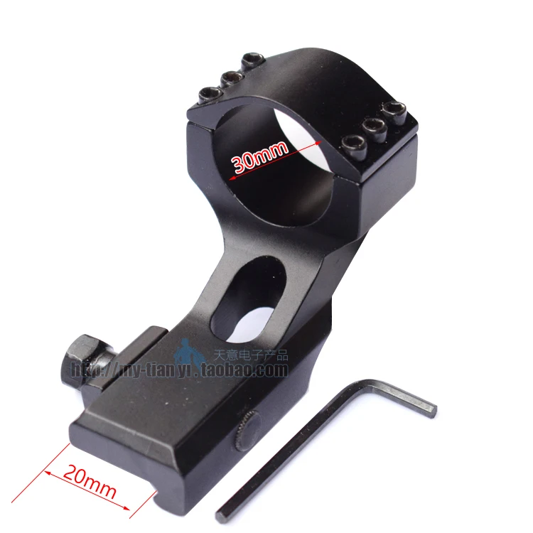 

1PC Hunting TACTICAL Scope Ring Mount 30MM or 25MM 1" w/Insert For Rifle Scope mounts Flashlight Mount Holder