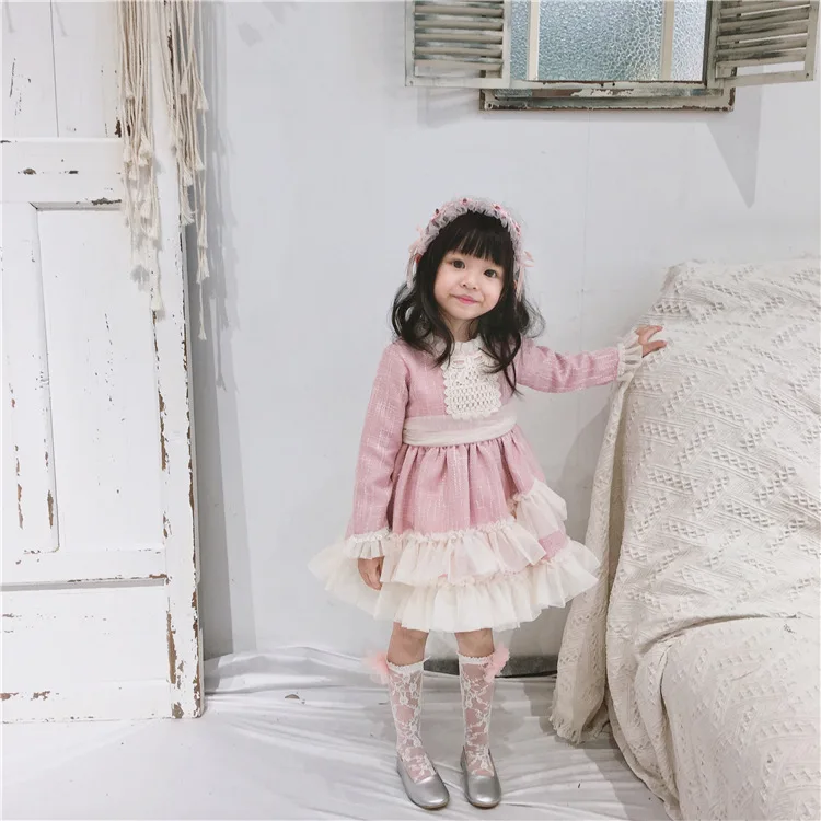 

christmas dress girls dress 2018 winter cashmere Girl Tutu Dress costume Wedding party Princess Dresses for girl kids clothes