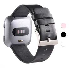 Ремешок для Fitbit Versa роскошный кожаный ремешок Часы Браслет для Fitbit Versa Jn.19