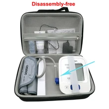 LuckyNV портативная Жесткая Сумка, чехол для переноски для Omoron Монитор артериального давления метр сумка для хранения(только чехол