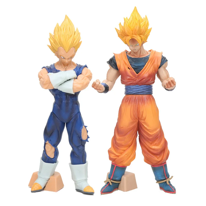 

Anime Dragon Ball Z Grandista ROS Resolution of Soldiers Son Goku Vegeta PVC Action Figure Collectible Model Toy