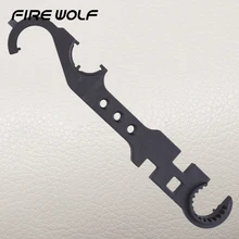 FIRE WOLF Ar15 комбинированный армированный гаечный ключ инструмент металлические мишени многофункциональный набор инструмент Colt ключ для винтовки для Ar Mp5 страйкбола