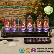 Upgrade V2 version of the former Soviet Union IN-14 glow tube electronic tube clock beyond QS18-12