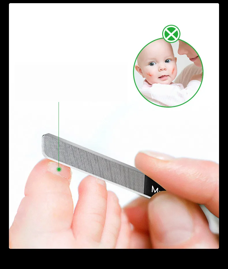 MR. GREEN пилка для ногтей нанометр стеклянная пилка для ногтей маникюр с полировкой инструменты для маникюра Педикюр с металлической коробкой