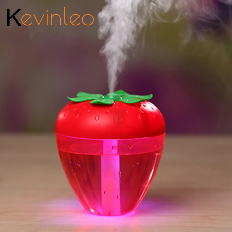 

Strawberry Design Air Humidifier Aroma Diffuse 5V USB PP Material Essential Oil Diffuse Fog Aromatherapy for Home